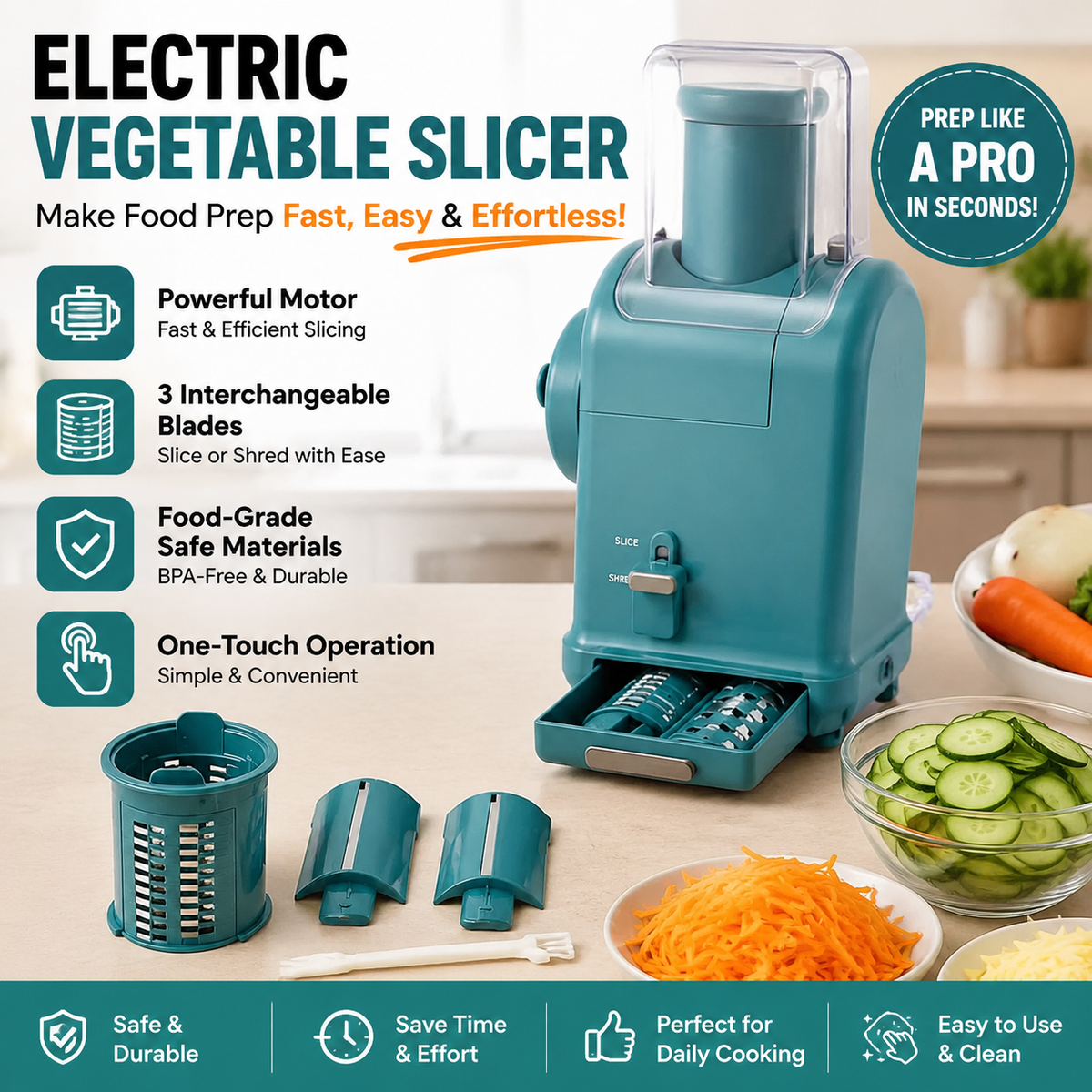 Electric Prep Master Slicer