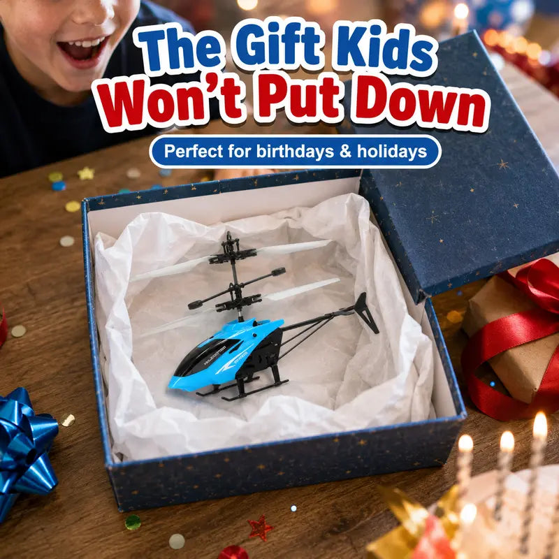Mini Hand Controlled RC Helicopter for Kids