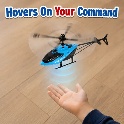 Mini Hand Controlled RC Helicopter for Kids