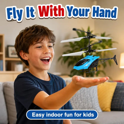 Mini Hand Controlled RC Helicopter for Kids