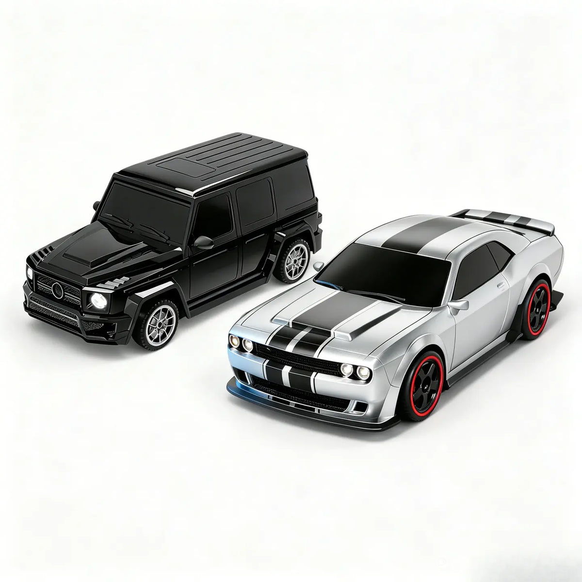 1:24 Full Proportional Throttle Electric RC Racing Car Model - Fast Remote Controlled Toy