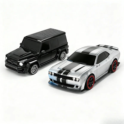 1:24 Full Proportional Throttle Electric RC Racing Car Model - Fast Remote Controlled Toy